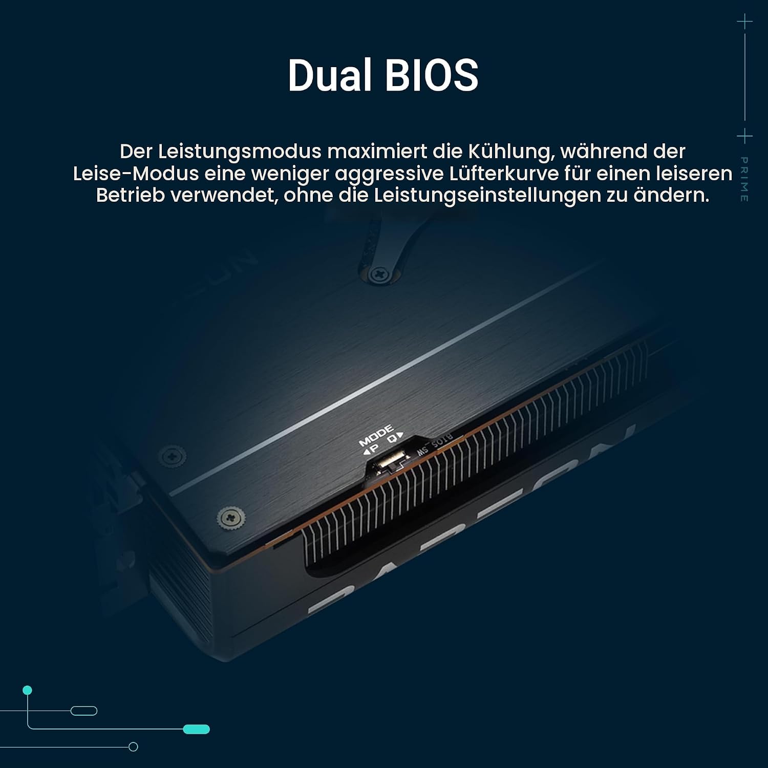 ASUS Prime Radeon RX 9070 XT OC Edition 16 GB GDDR6 Gaming-Grafikkarte – Bild 5