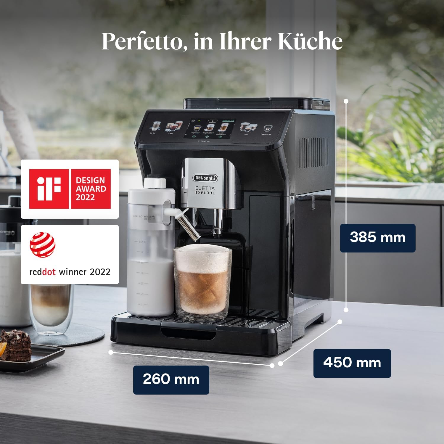 De'Longhi Eletta Explore – Kaffeevollautomat mit über 50 Getränken – Bild 10