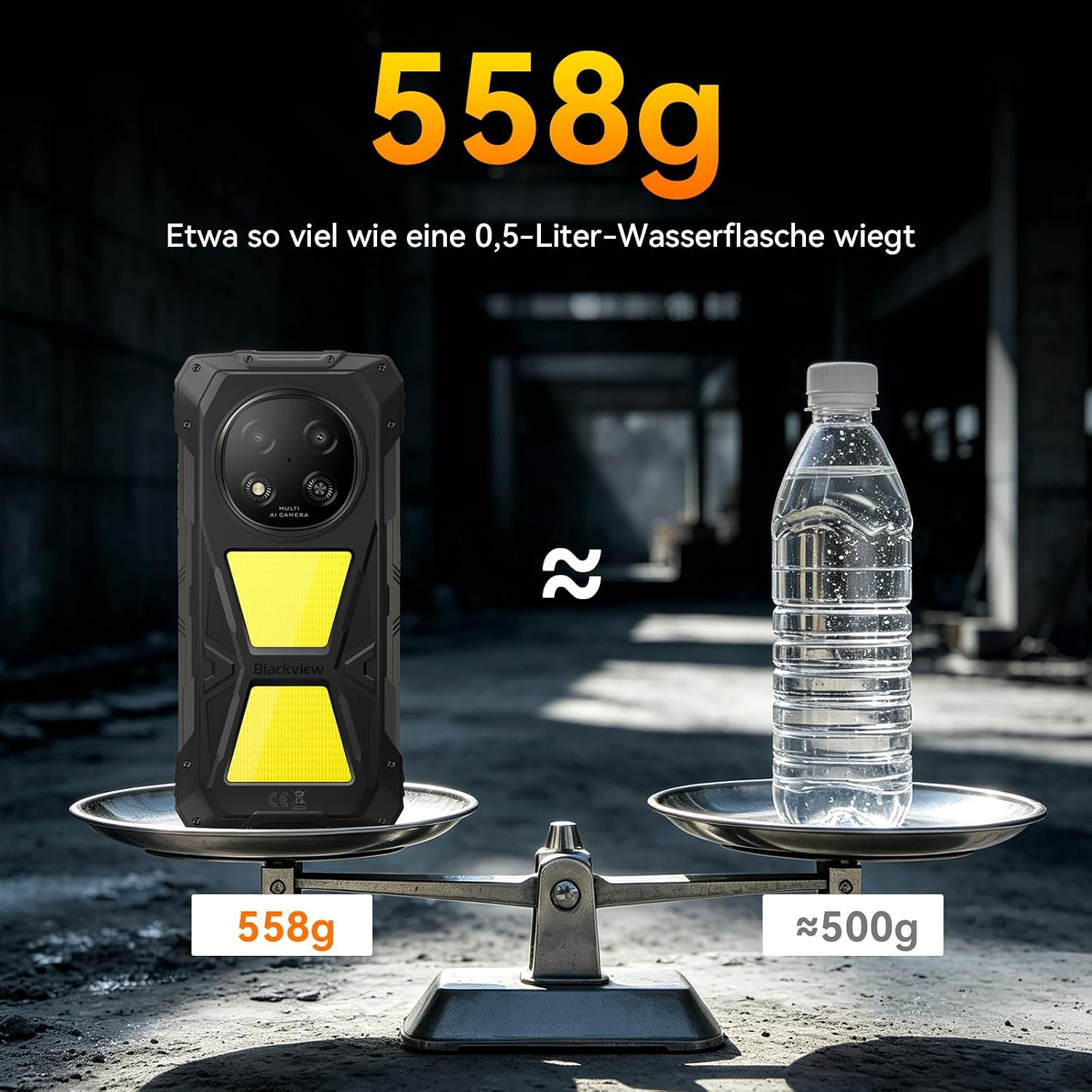 Blackview Rock 2 Pro Outdoor-Handy ohne Vertrag, Android 16 Outdoor-Smartphone 5G 32 GB + 256 GB, 6,67 Zoll HD+ Display 120 Hz 15000 mAh IP69K, 16 MP AI-Kamera, NFC/OTG/GPS/Gemini AI/Handschuhmodus 2.0 – Bild 10
