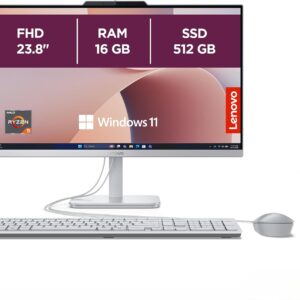 Lenovo IdeaCentre All-In-One | 23,8-Zoll-FHD-Display | Ryzen 5 40| 16 GB...