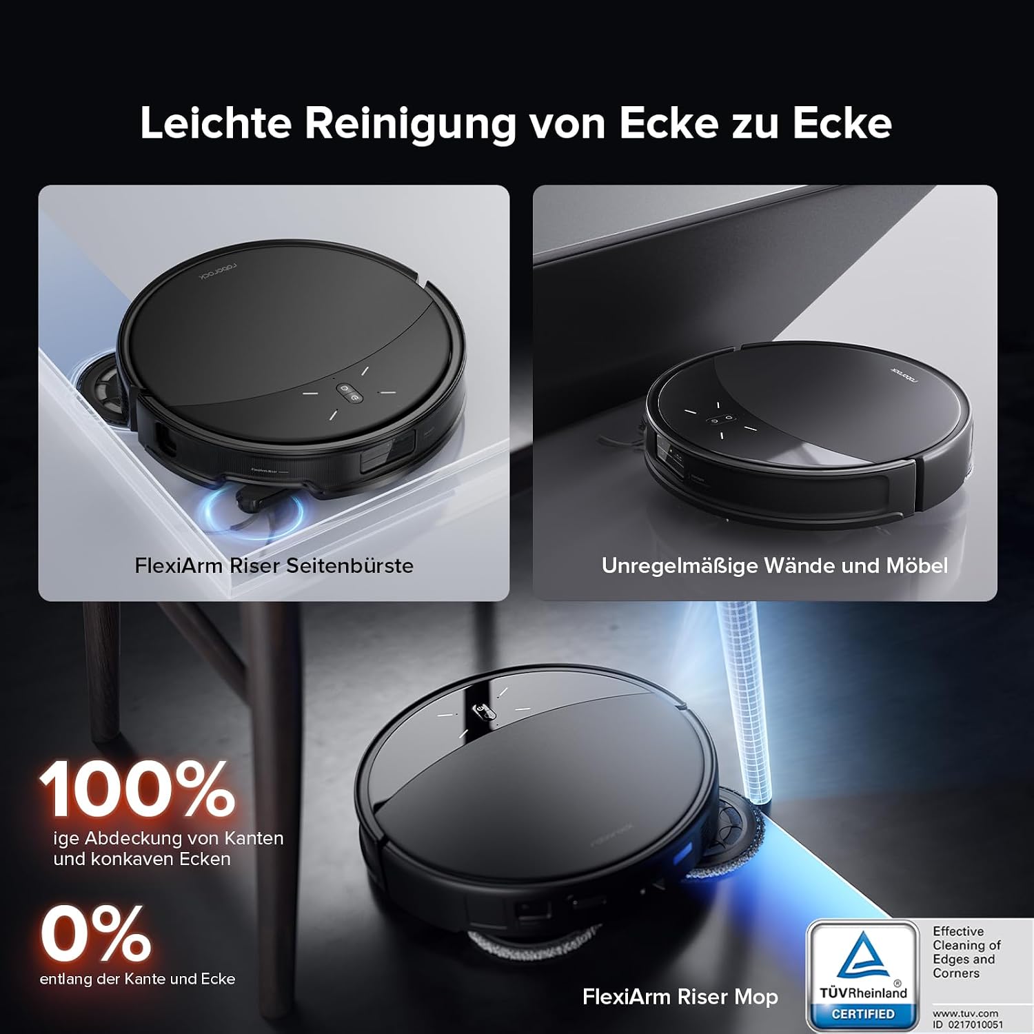 Roborock Saros 10R Roboterstaubsauger mit Wischfunktion und verstellbar – Bild 7