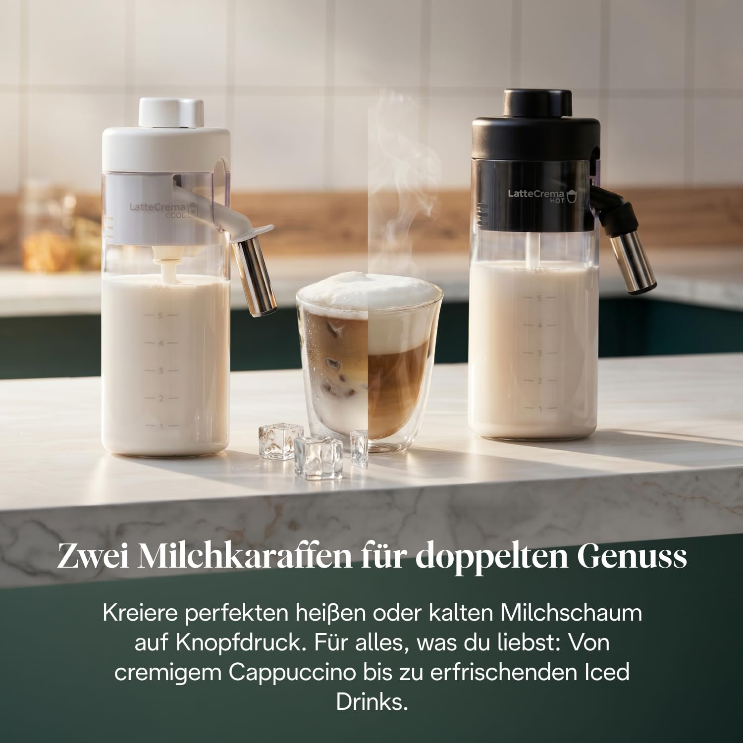 De'Longhi Magnifica Duo - Kaffeevollautomat 20 Getränke Silber – Bild 6