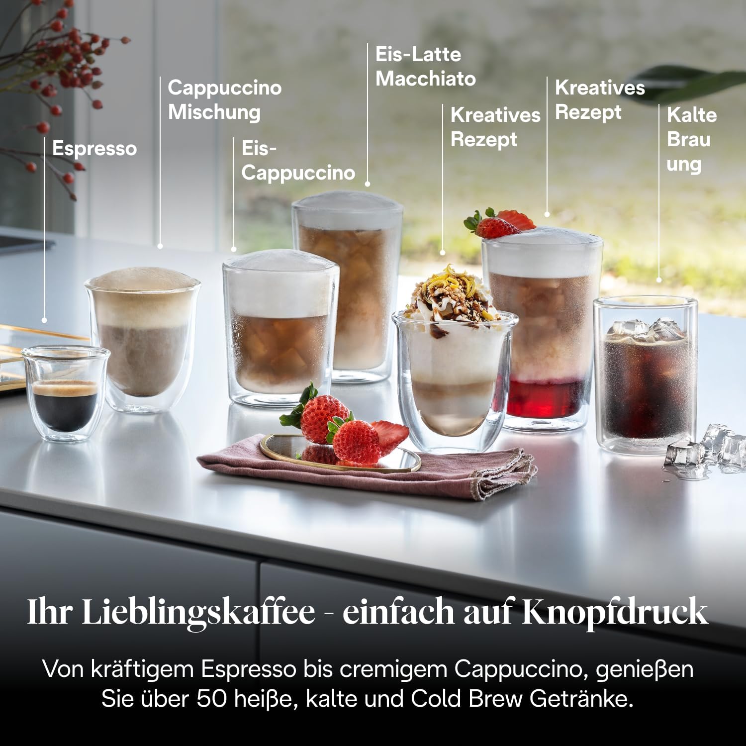 De'Longhi Eletta Explore – Kaffeevollautomat mit über 50 Getränken – Bild 3