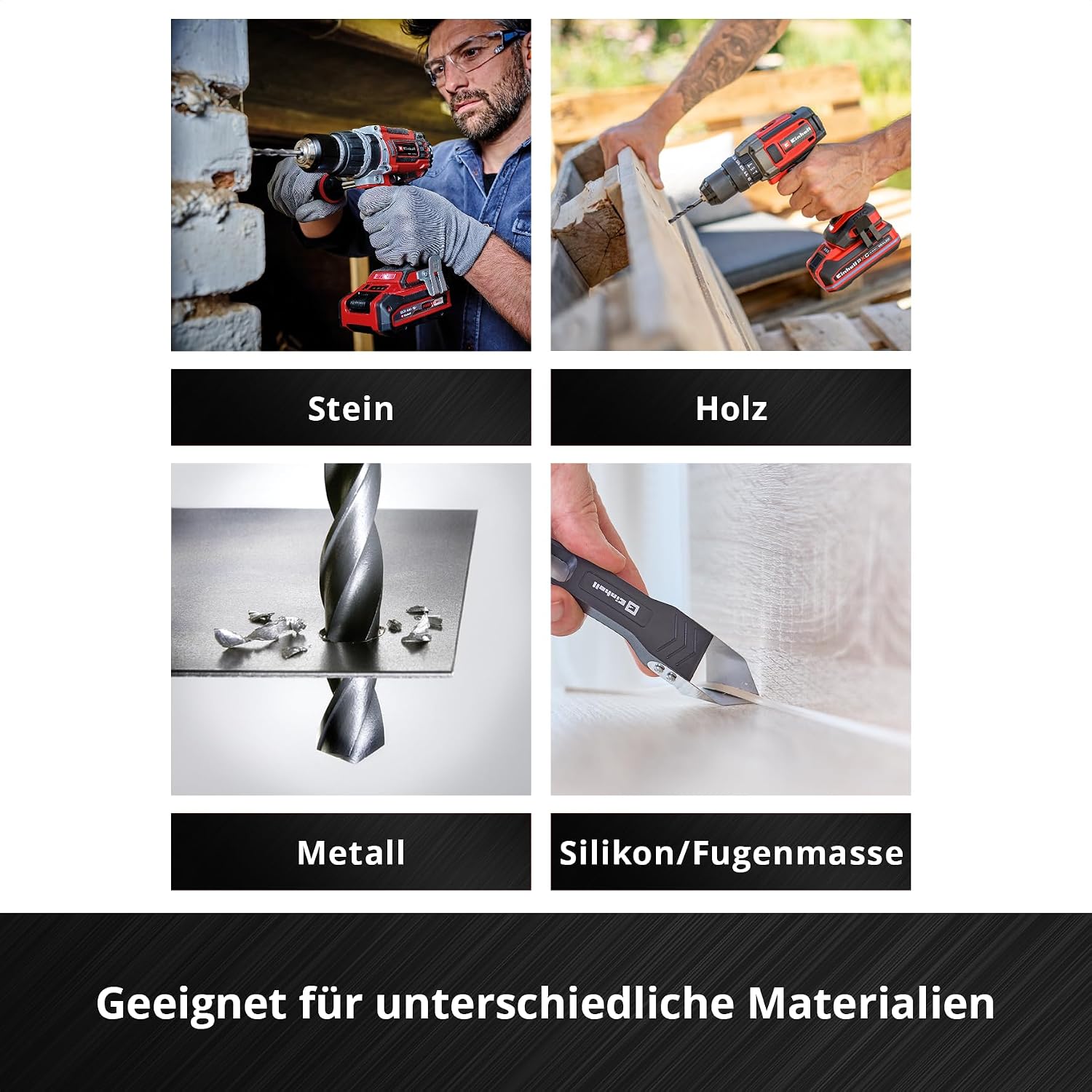 Einhell E-Case 78-Piece Tool Box for Renovation – Bild 12