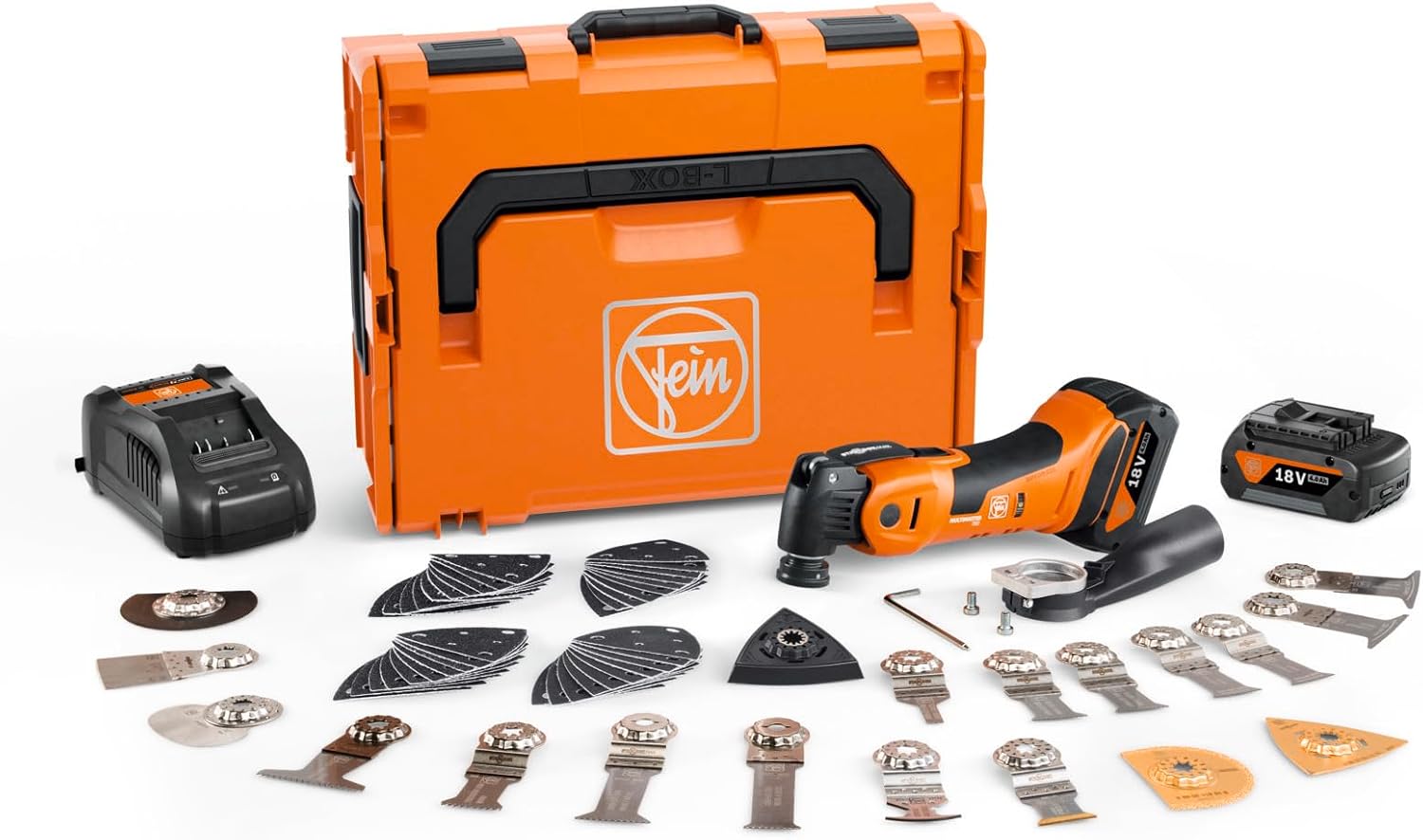 Fein Multimaster AMM 700 MAX TOP 4,0 Ah AS-Akku (18 V, Akku 4,0 Ah).