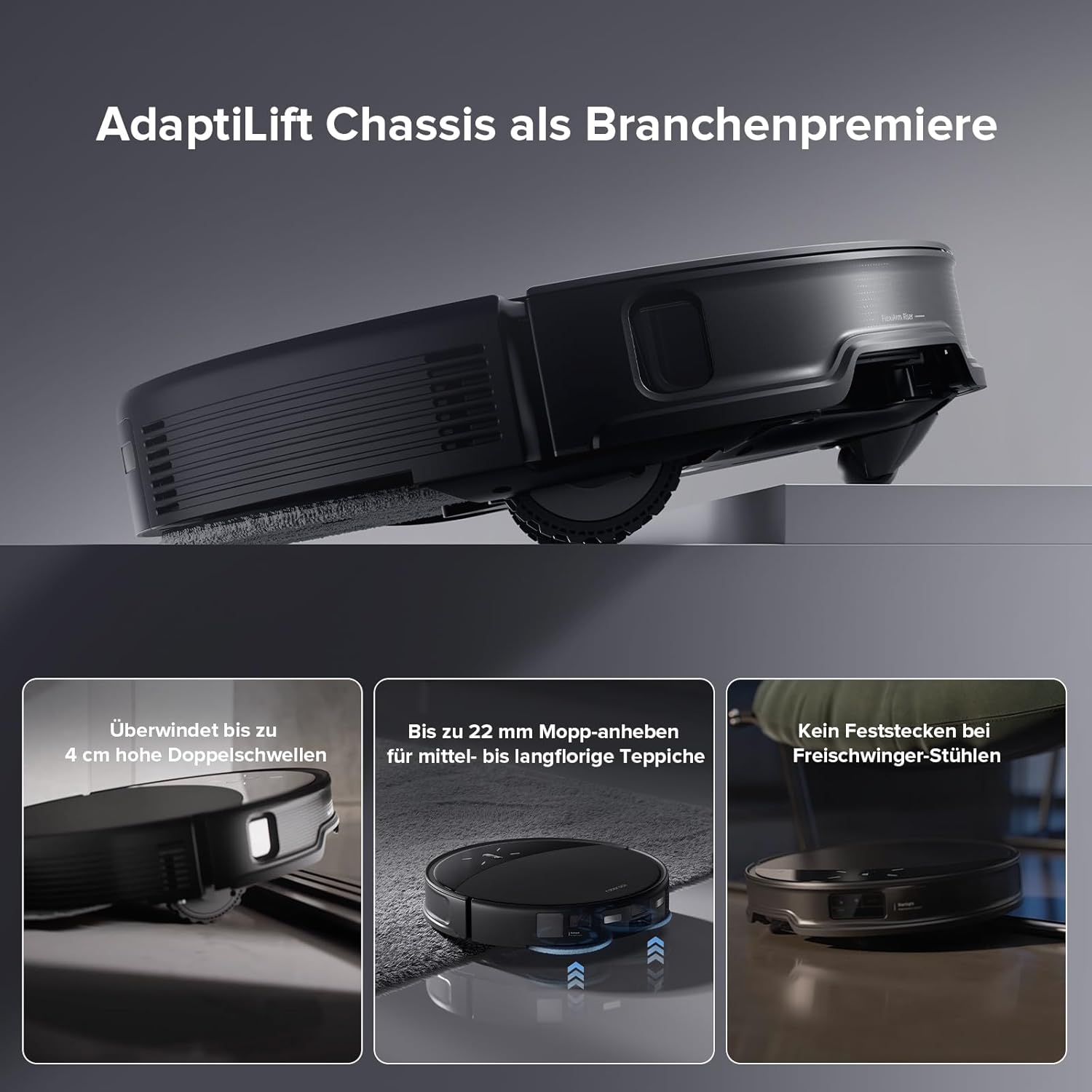 Roborock Saros 10R Roboterstaubsauger mit Wischfunktion und verstellbar – Bild 5