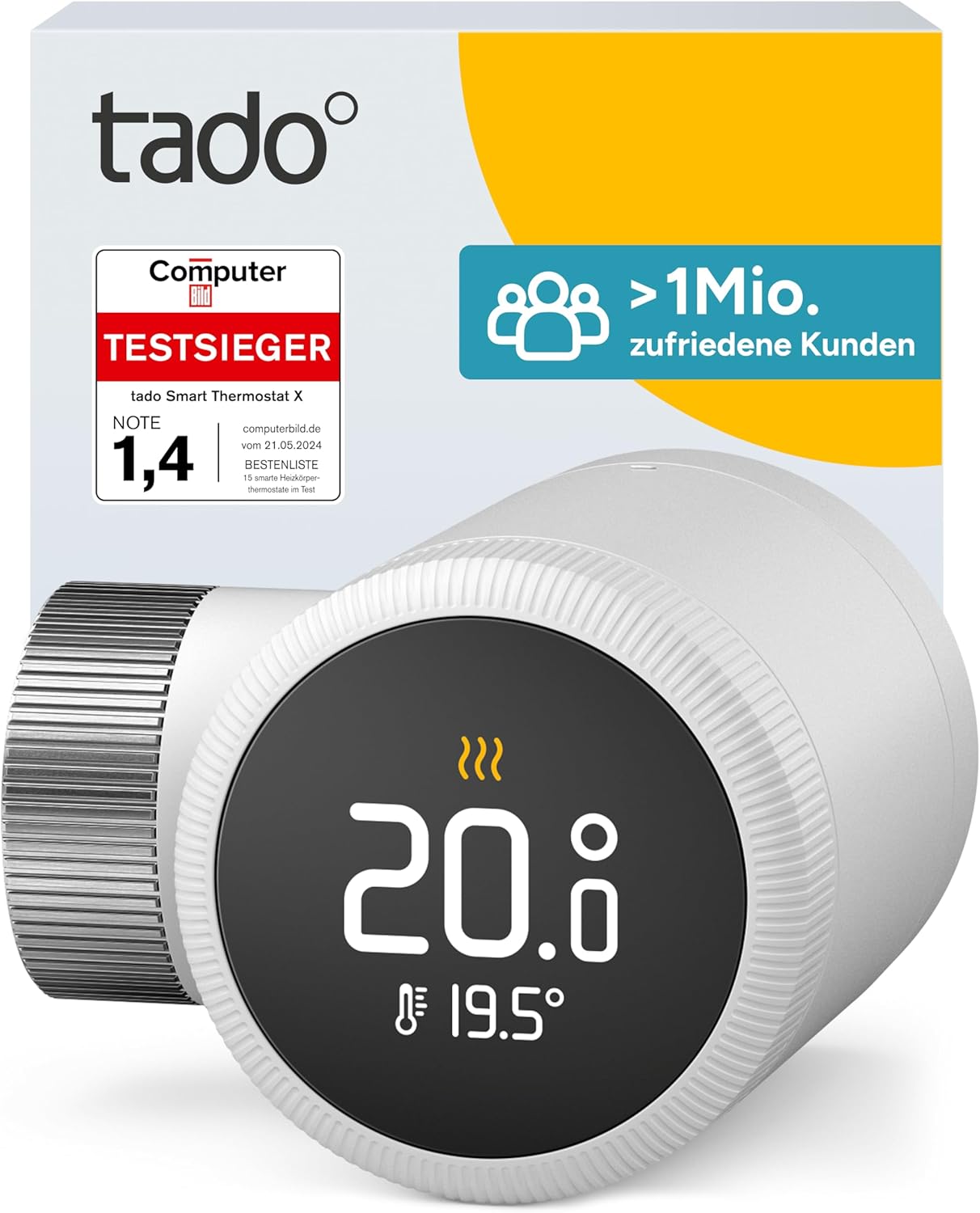 tado° Smarter Heizkörperthermostat X