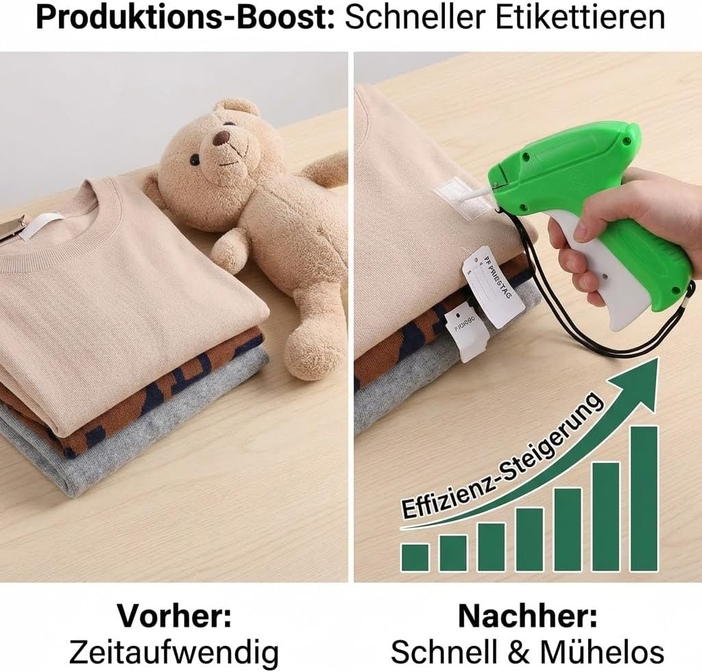 ilauke Beschriftungspistole für Flohmarkt, Shop, Basar, Einzelhandel – Bild 2
