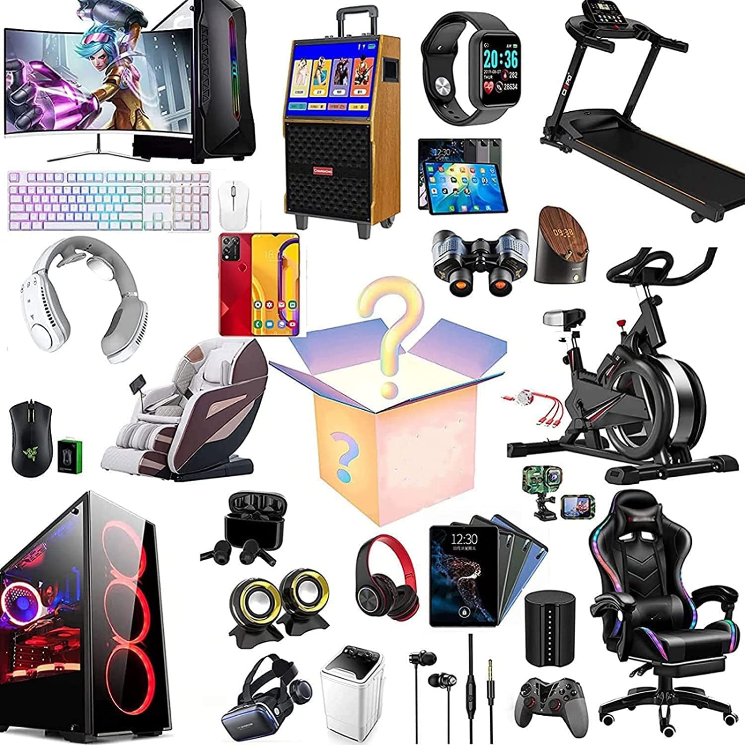 Geschenkverpackung, Geräte in 2026 Paletten, Elektroartikel/Zubehör/PC/Multimedia A-Ware bl-2 – Bild 2