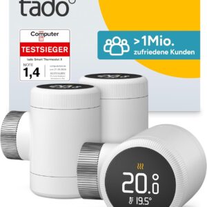 tado ° Smartes Heizkörperthermostat X – Trio-Pack