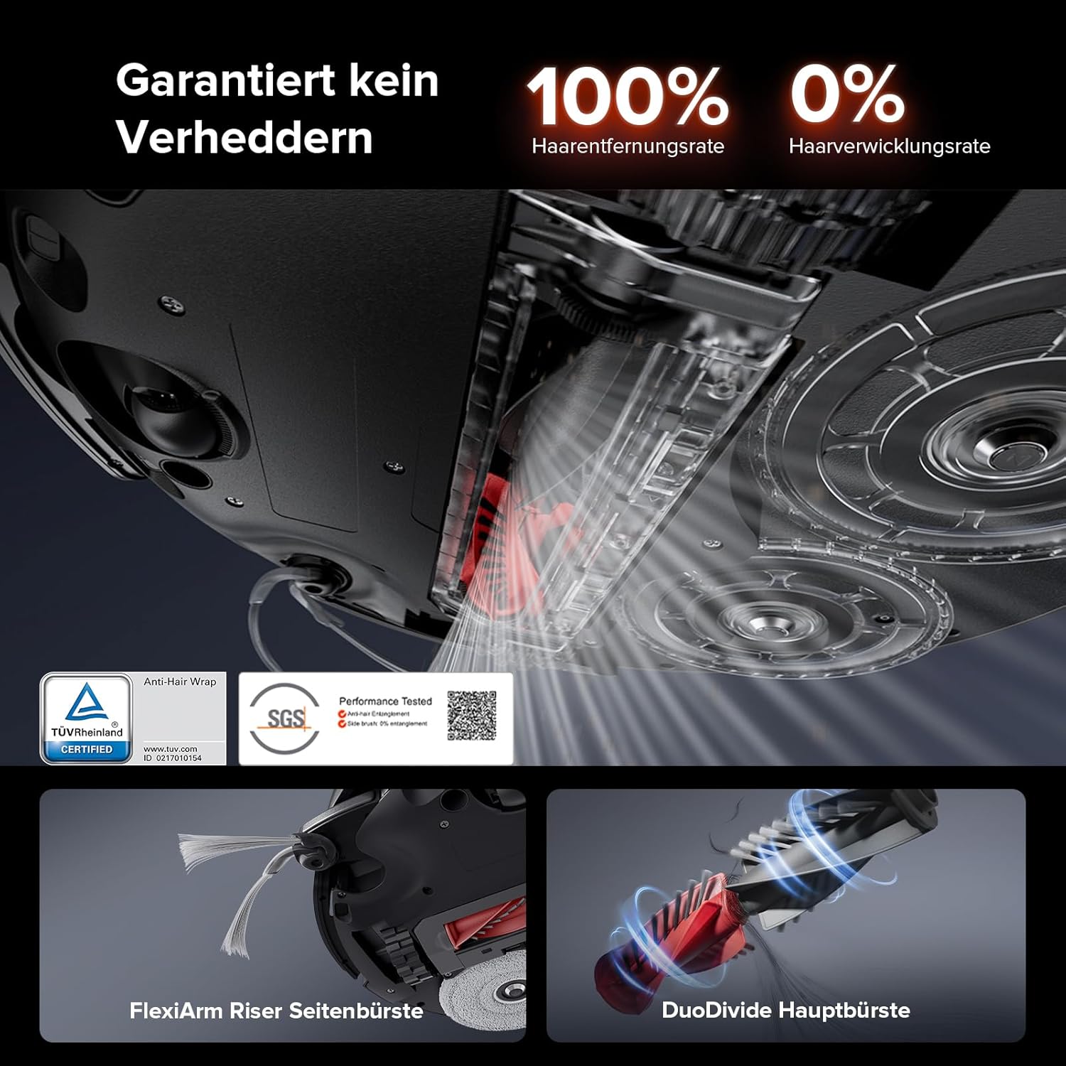 Roborock Saros 10R Roboterstaubsauger mit Wischfunktion und verstellbar – Bild 6