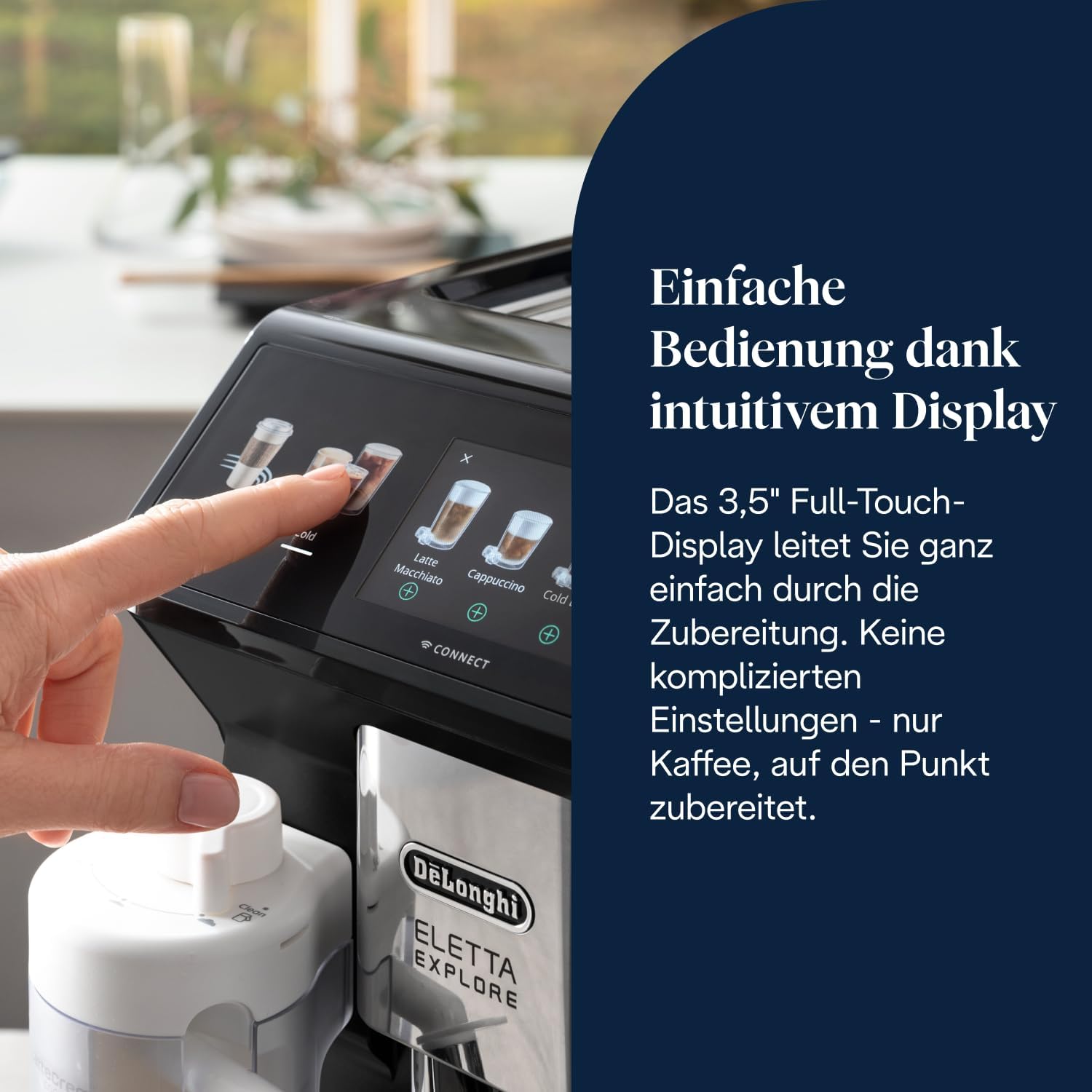 De'Longhi Eletta Explore – Kaffeevollautomat mit über 50 Getränken – Bild 7