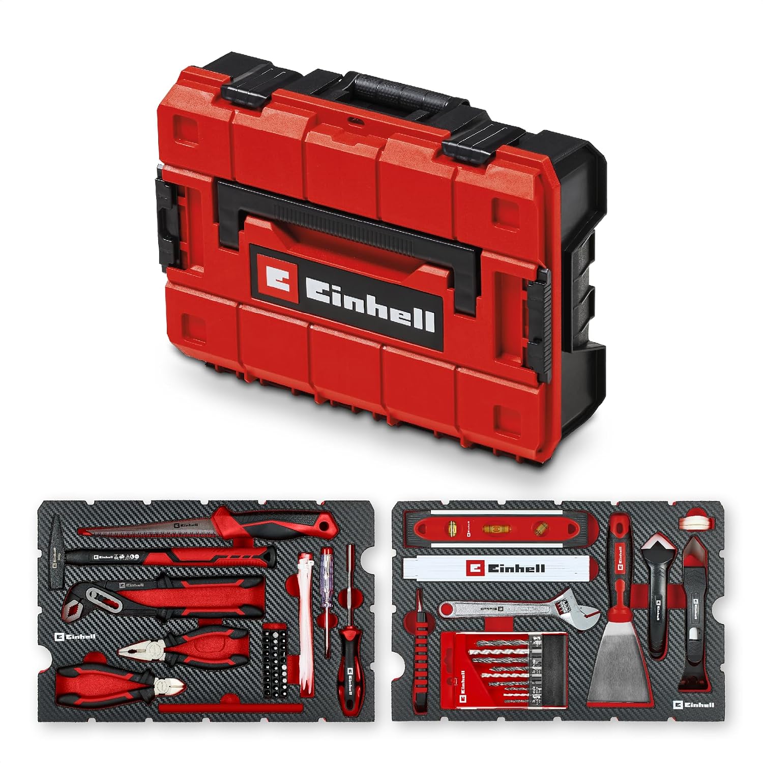 Einhell E-Case 78-Piece Tool Box for Renovation