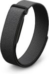 Fitbit Google Air – Bildschirmloser Aktivitäts-Tracker mit Fitness-, Herzfrequenz- und Schlaf-Tracking – personalisiertes KI-gestütztes Coaching – bis zu 7 Tage Akkulaufzeit – funktioniert mit iOS und Android – Obsidian