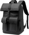 Wasserdichter Rolltop-Laptop-Rucksack für Herren, 17,3 Zoll