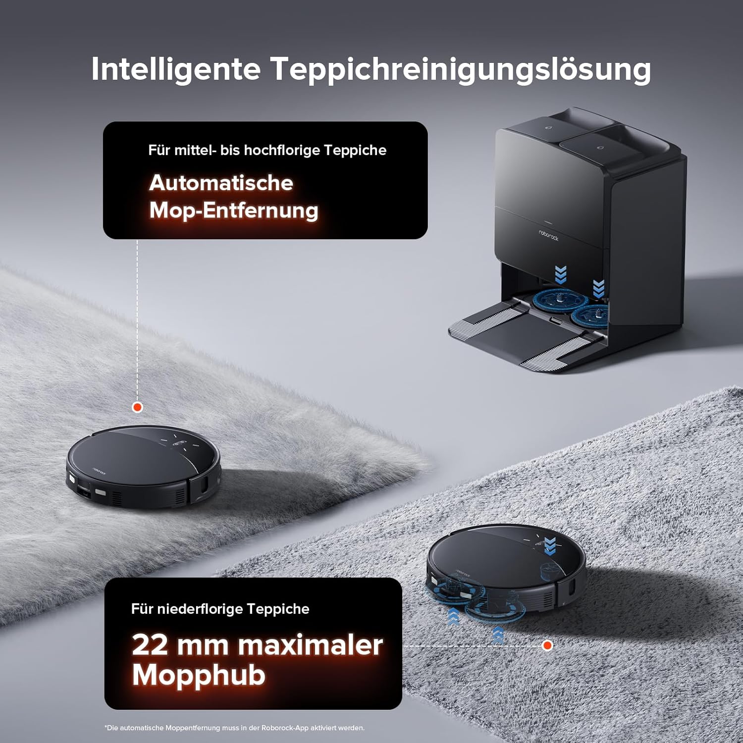 Roborock Saros 10R Roboterstaubsauger mit Wischfunktion und verstellbar – Bild 8