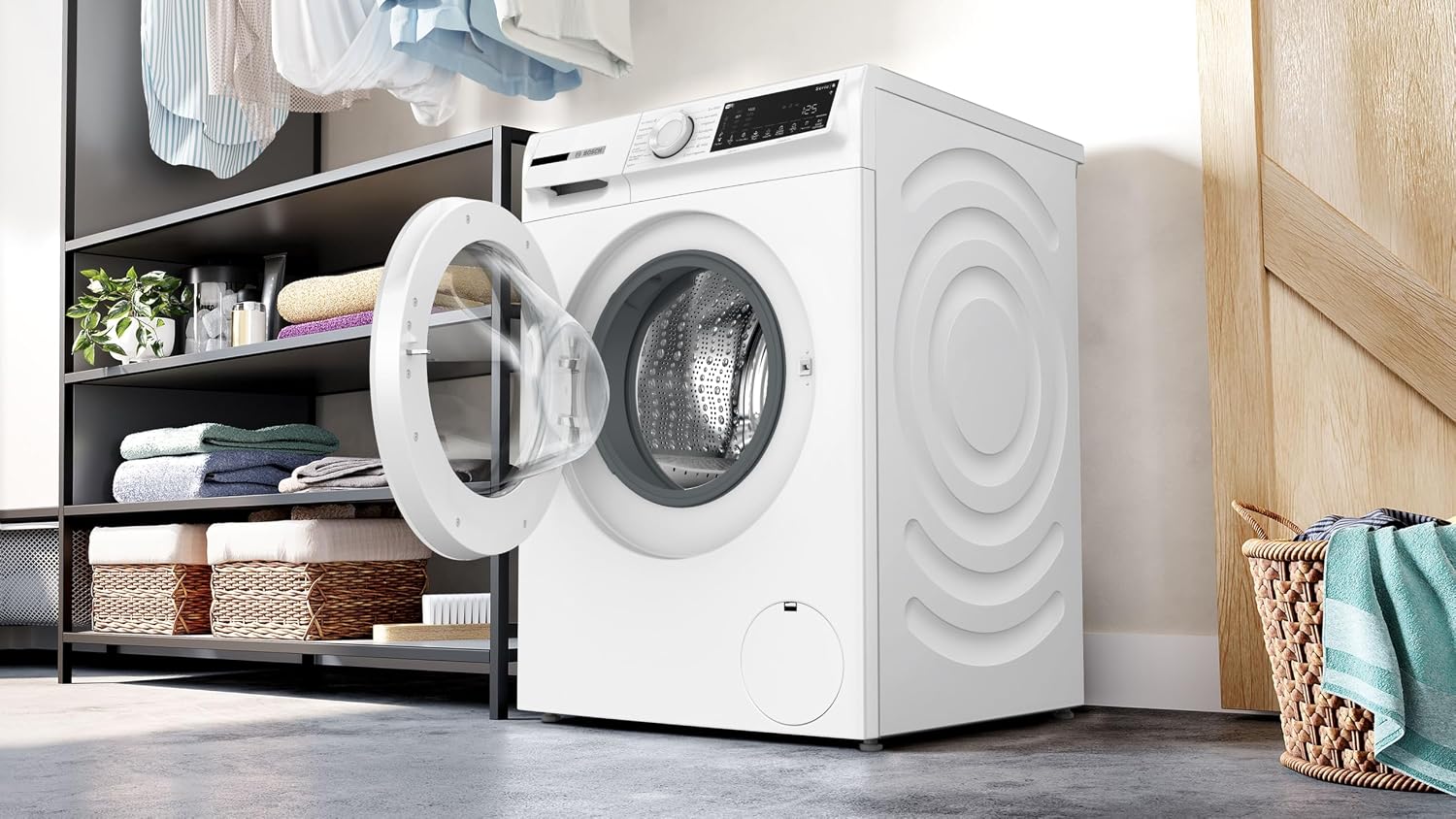 Bosch Series 6 Smart Frontlader-Waschmaschine 10 kg 1400 U/min WGJ2540S1 – Bild 13