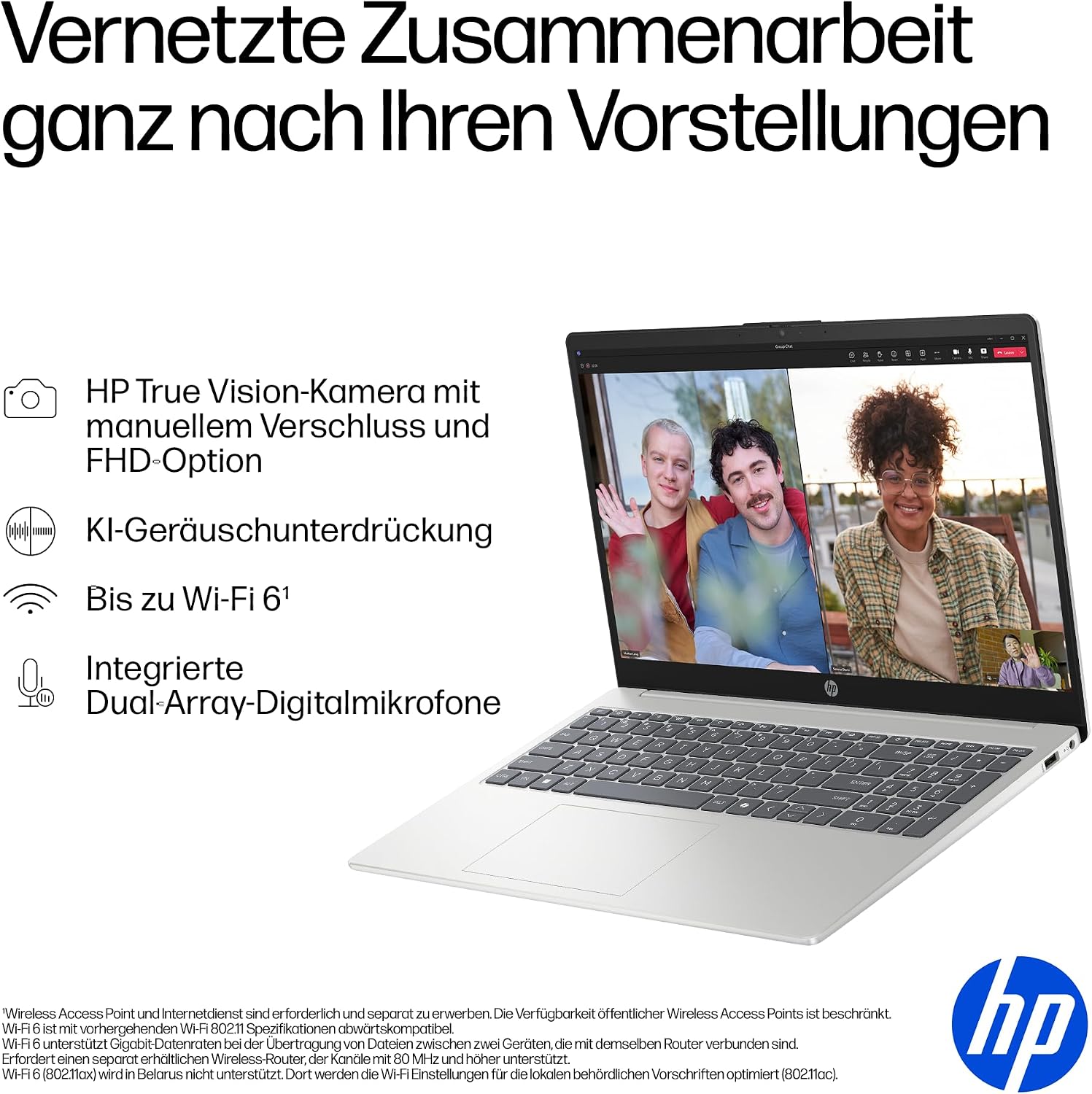 HP Laptop, 17,3 Zoll HD+, Intel N200, 8 GB RAM, 256 GB SSD – Bild 9
