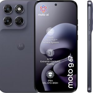 Motorola Moto g67 5G Smartphone 50MP Kamera 4-256GB Arctic Seal