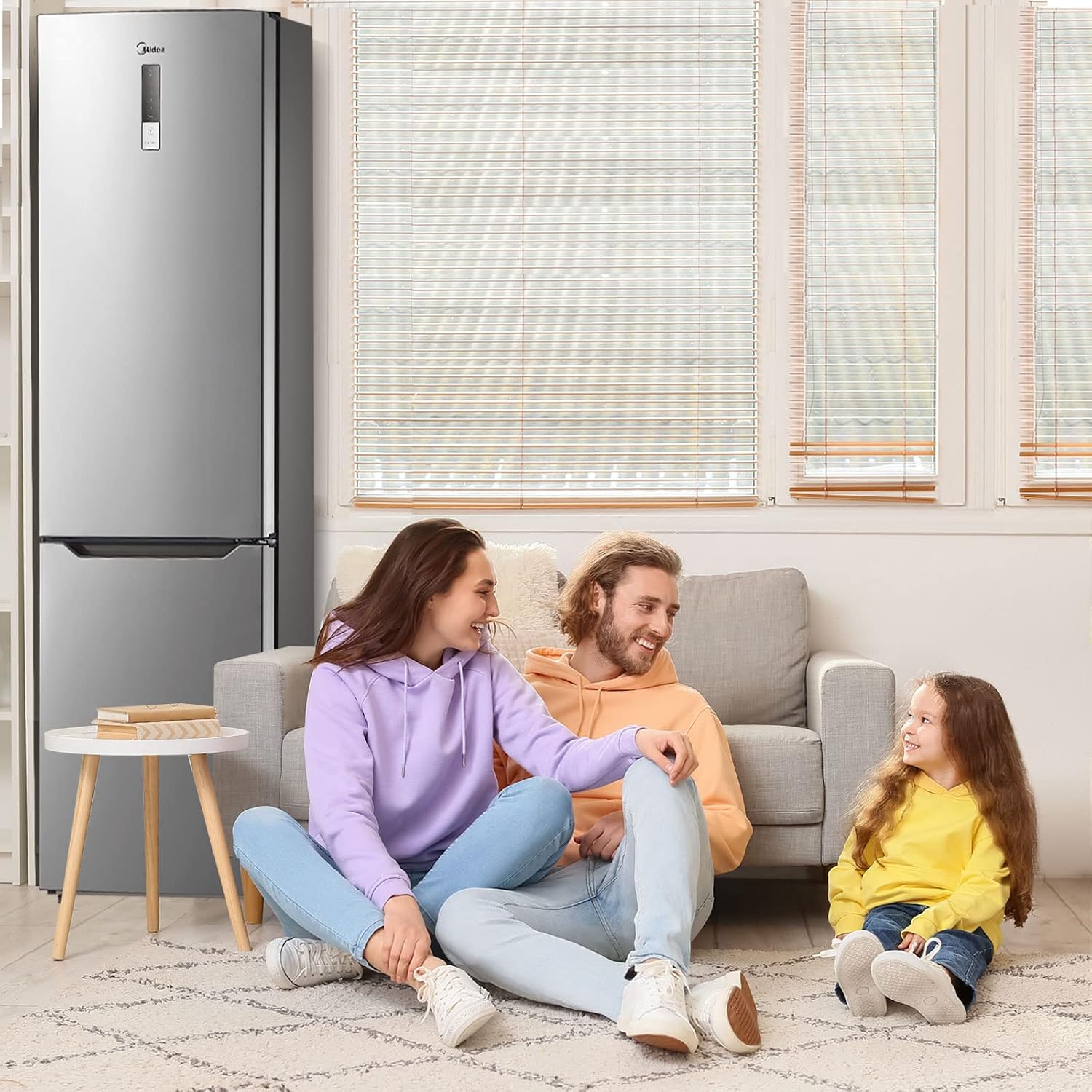 Midea 310L Kühlschrank mit Gefrierfach, 188 cm, NoFrost, GMCC Kompressor – Bild 9