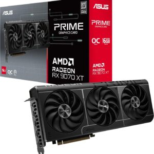ASUS Prime Radeon RX 9070 XT OC Edition 16 GB GDDR6 Gaming-Grafikkarte