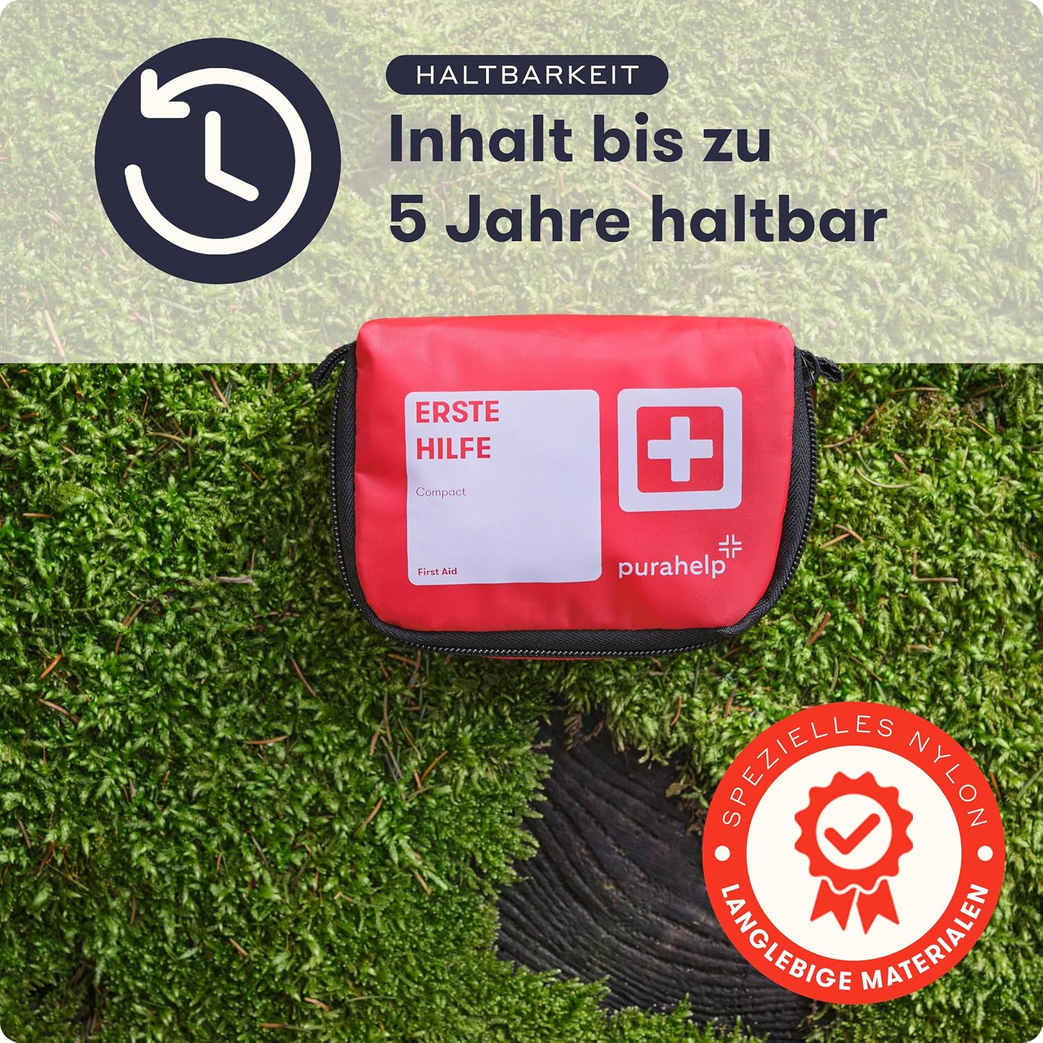 PURAHELP® Mini-Erste-Hilfe-Set – kompakt und leicht – Bild 7