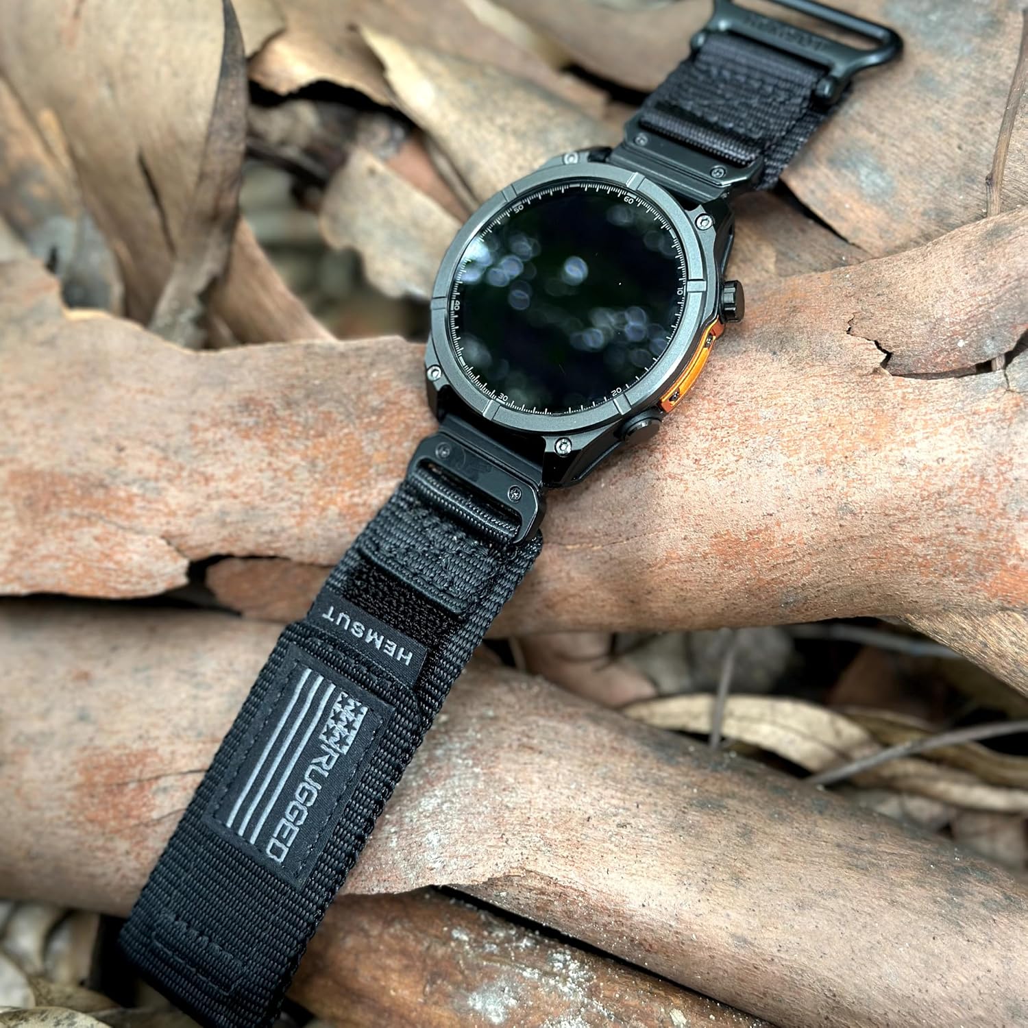 Uhrenarmband für Garmin, super robustes Ersatz-Nylon-Sportarmband für fēnix / Forerunner / Vivoactive / Approach / MARQ / quatix / D2-Serie, für Herren – Bild 2