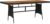 vidaXL Akazienholz Massiv Gartentisch Garten Esstisch Terrassentisch Gartenmöbel Tisch Outdoor Tisch Outdoor Schwarz 160 x 70 x 72 cm Poly Rattan