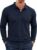 Runcati Herren Poloshirt Langarm Männer Polo Tops Sport Polohemd