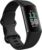 Fitbit Google Charge 6 Activity Tracker beinhaltet eine 3-monatige Google Health Premium-Mitgliedschaft, 7 Tage Akkulaufzeit, Google Wallet und Maps, Obsidian/Aluminium in Schwarz