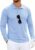 Runcati Herren Langarm Poloshirts Golfshirt Casual Tops