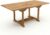 SAM Gartentisch Madera, 120–170 x 120 cm, Teakholz, quadratischer Ausziehtisch