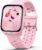 Kinder-Smartwatch für Mädchen und Jungen, IP68 wasserdichte Fitness-Aktivitäts-Tracker-Uhr, Herzfrequenz-Schlafmonitor, 100+ Sportmodi, Schrittzähler, Wecker, Kindergeschenke für Teenager ab 5 Jahren