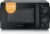 SEVERIN MW 9180 Solo, zum Auftauen und Erhitzen, Mikrowellengerät mit Drehteller und 6 Leistungsstufen, Design – Schwarz komplett, 700 W, 19 L Fassungsvermögen, MW 9180