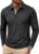 Runcati Herren-Poloshirts, langärmelig, leichte Oberteile, Sport-Shirt